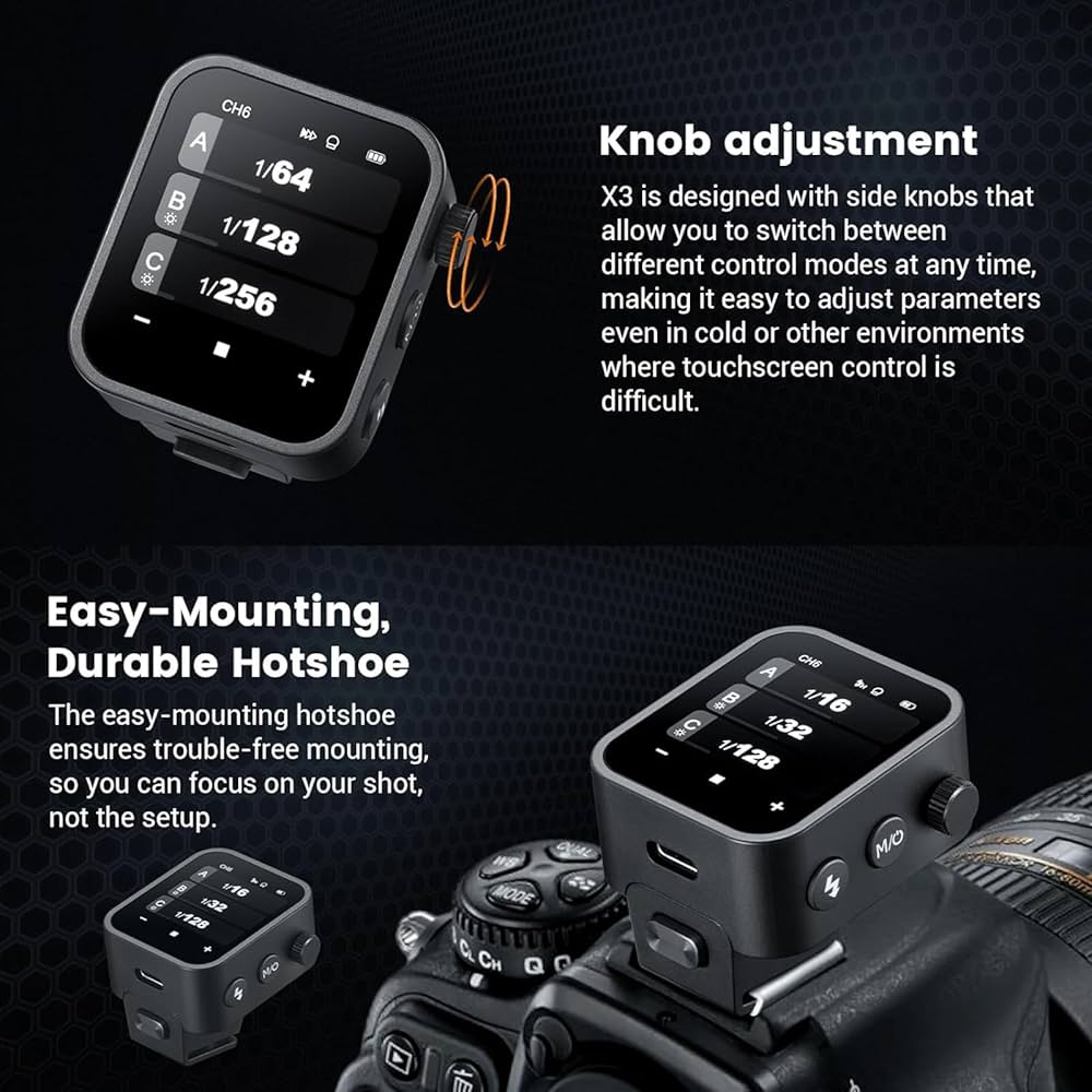 GODOX X3C TTL ワイヤレス フラッシュ トリガー Canon Amazon.com : Godox Trigger X3-C TTL Wireless Flash Trigger